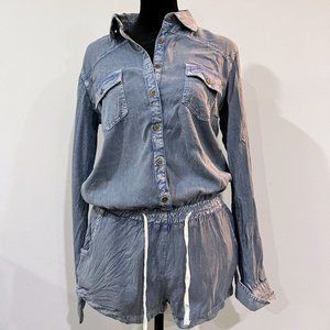Element Eden - Size Small - Chambray Romper